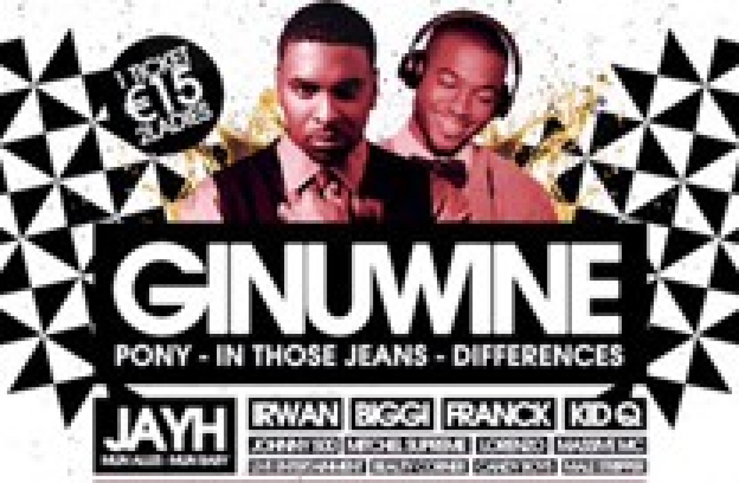 Party nieuws: Ginuwine live on Stage in Club Ecplise, vrijdag 15 november