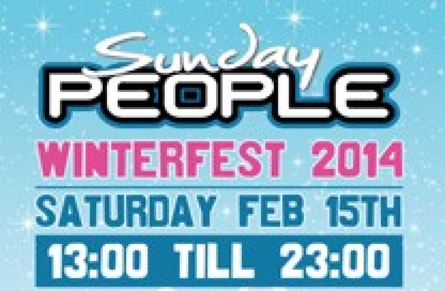 Party nieuws: Sundaypeople komt met heus Winterfestival op 15 februari!