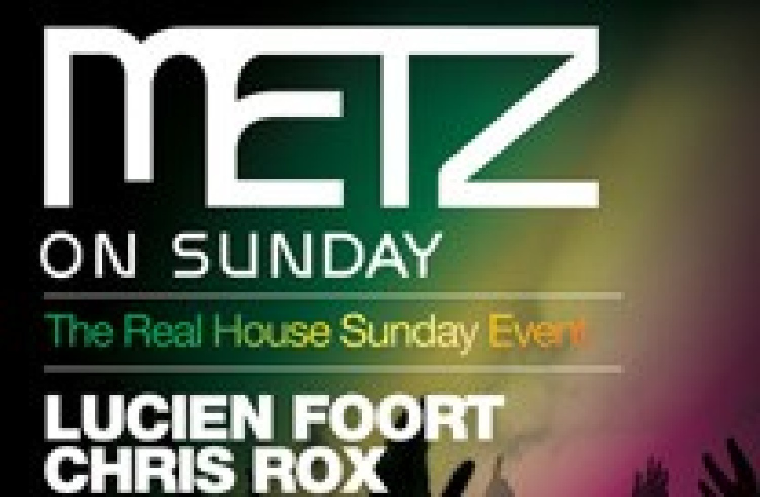 Party nieuws: Metz on Sunday terug in Rotterdamse Hotspot Blender!