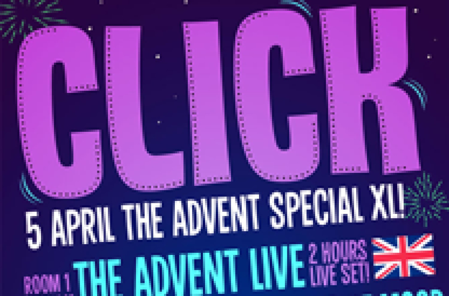 Party nieuws: Click – Advent special - 5 april - Westerunie - Amsterdam