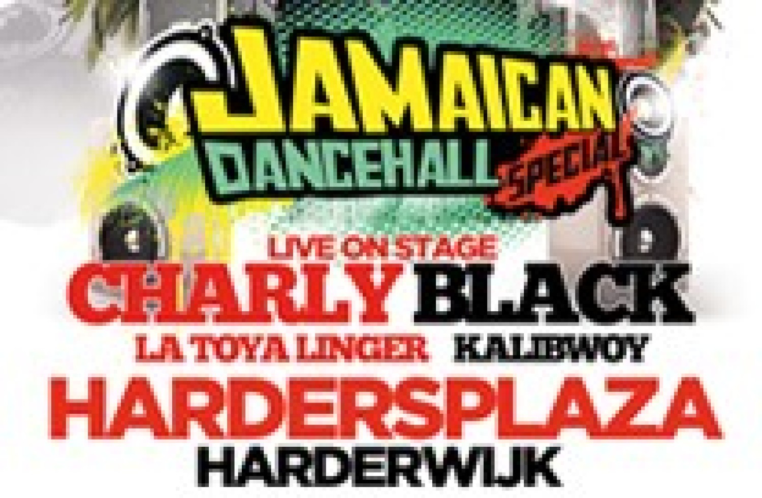 Party nieuws: In Hardersplaza; Jamaican Dancehall Special