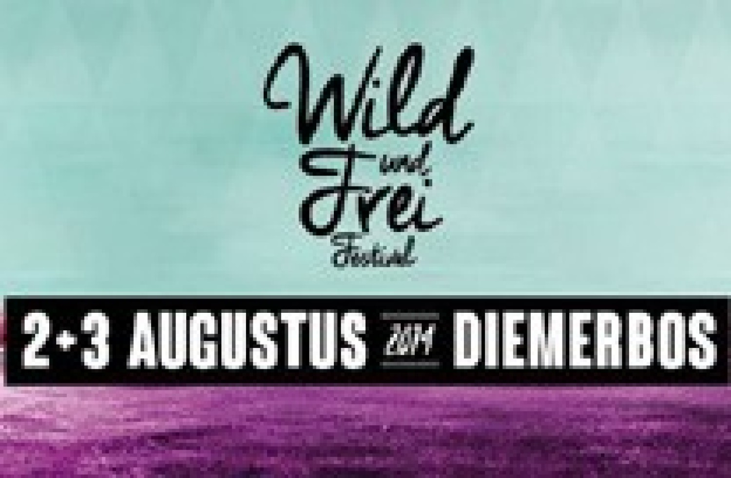 Party nieuws: Nieuw Festival Wild und Frei op een nieuwe locatie
