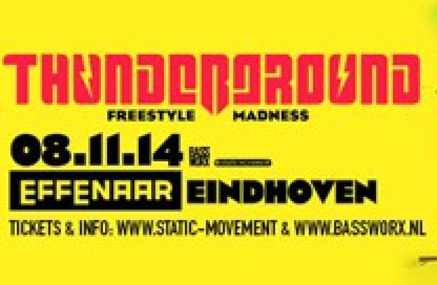 Party nieuws: Een flitsende editie van Thunderground in de Effenaar