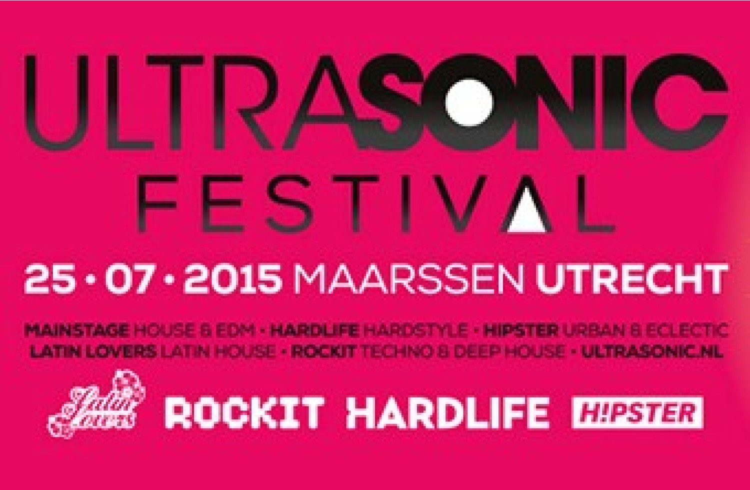 Party nieuws: Late bird fase Ultrasonic Festival gaat op 1 juli in!