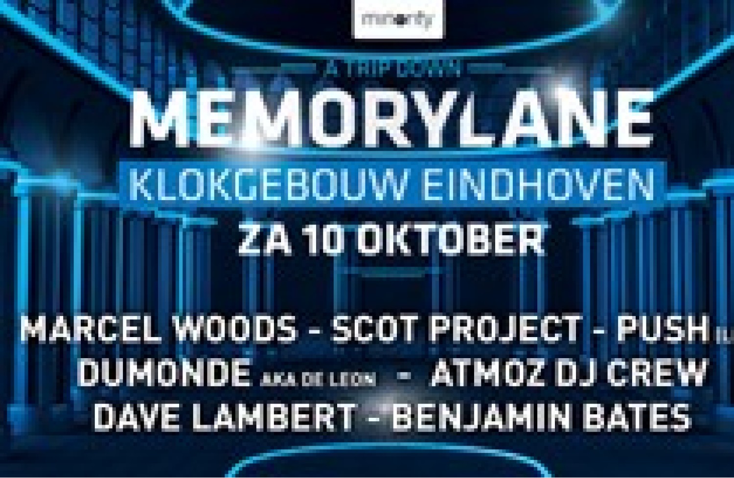 Party nieuws: Memorylane klaar voor derde editie in het Klokgebouw