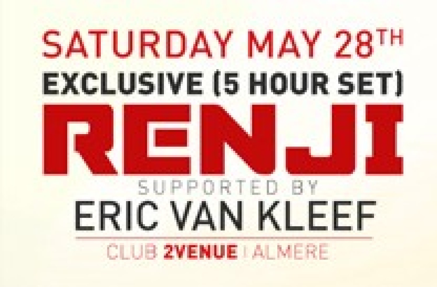 Party nieuws: Zaterdag 28 mei laatste evenement voor Club 2 Venue