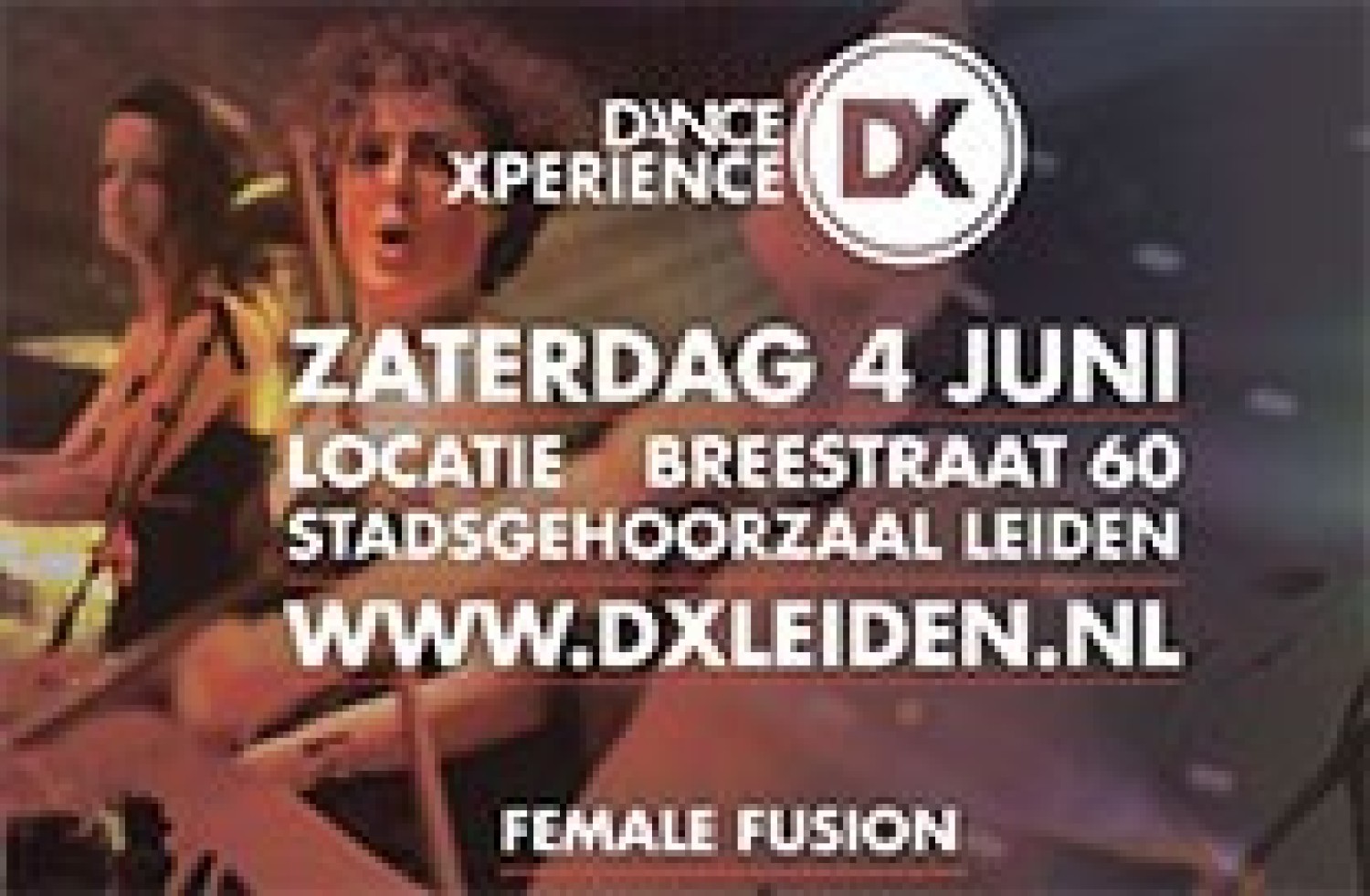 Party nieuws: Dance Xperience nieuwe locatie: Stadsgehoorzaal Leiden