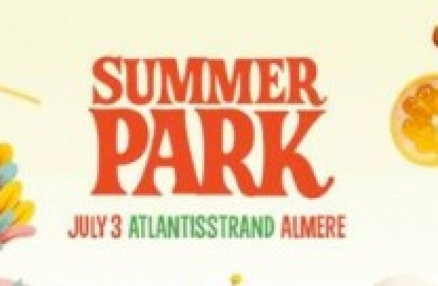 Party nieuws: Laatste info Summerpark Festival 2016