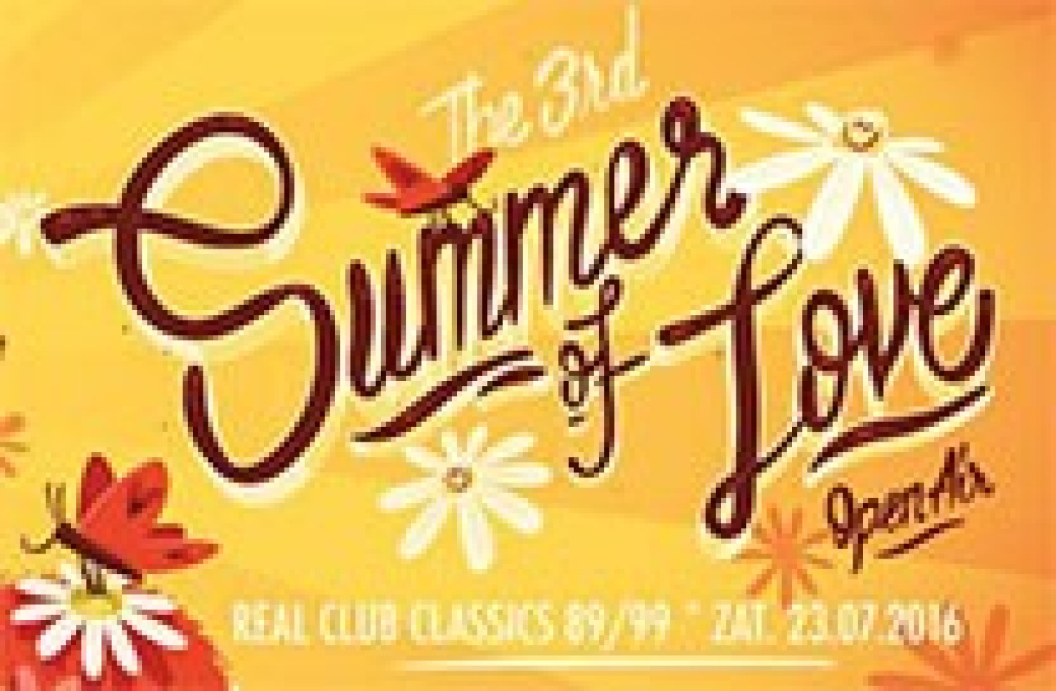Party nieuws: Zaterdag een zonnige 3e editie van Summer of Love!