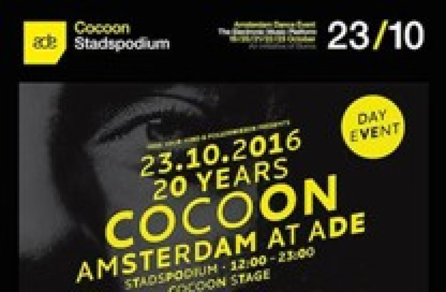 Party nieuws: Cocoon celebrates 20th anniversary at Stadspodium