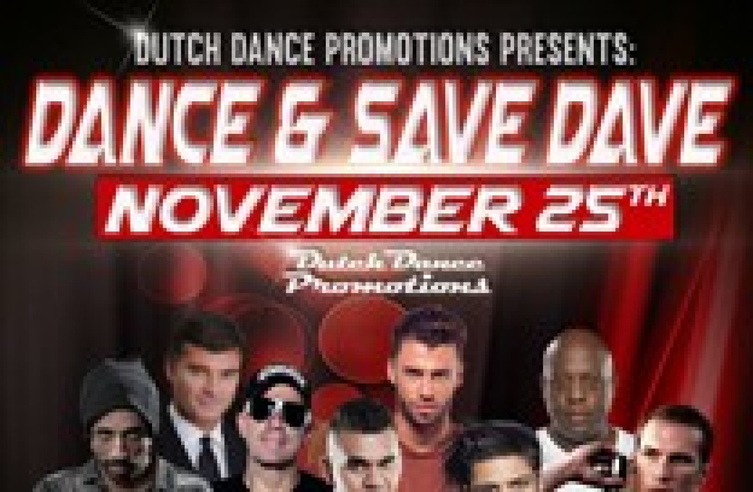 Party nieuws: Dance and Save Dave: benefiet voor Davey Maalderink