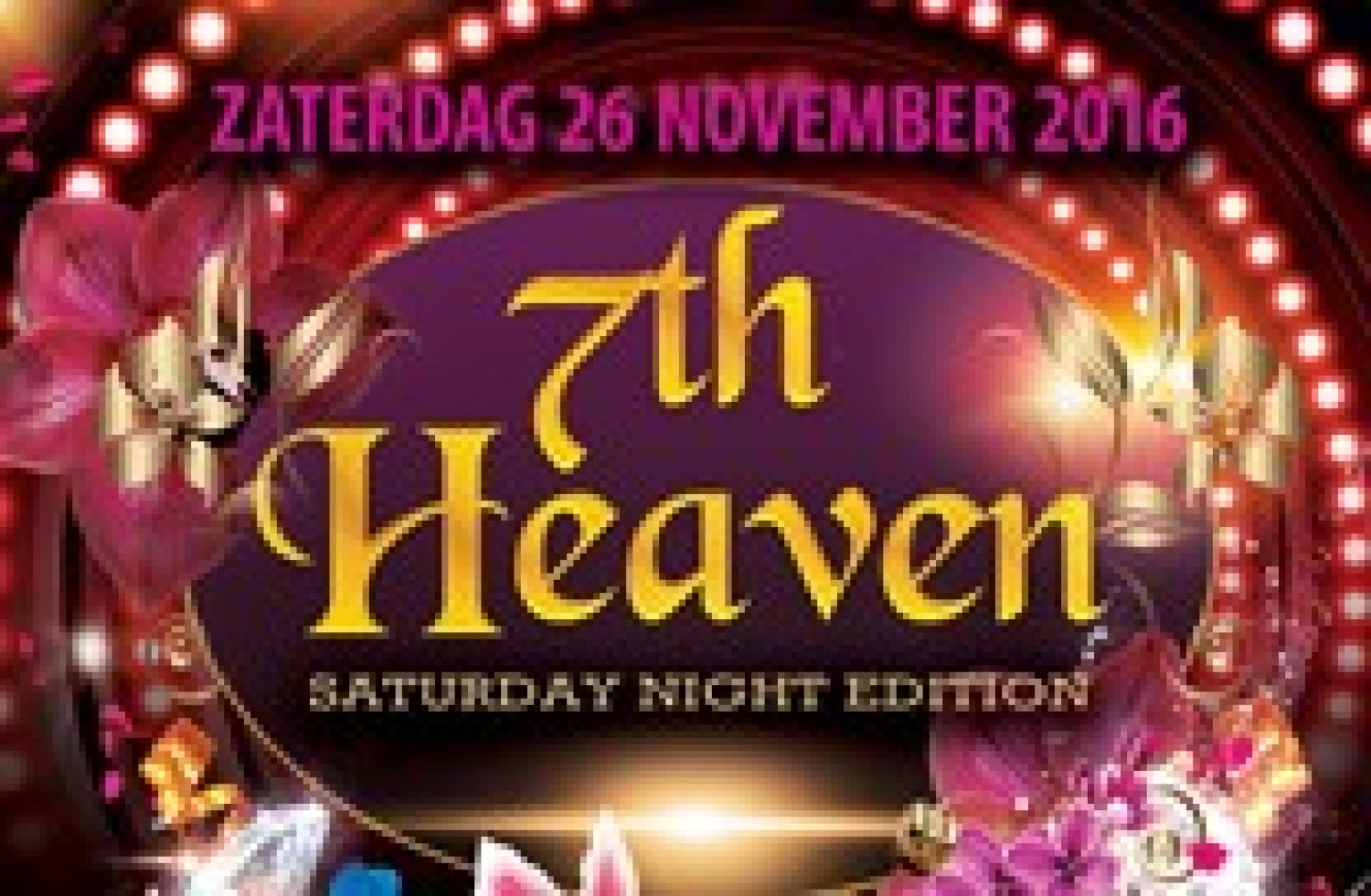 Party nieuws: Ervaar het 7th Heaven gevoel op zaterdag 26 november