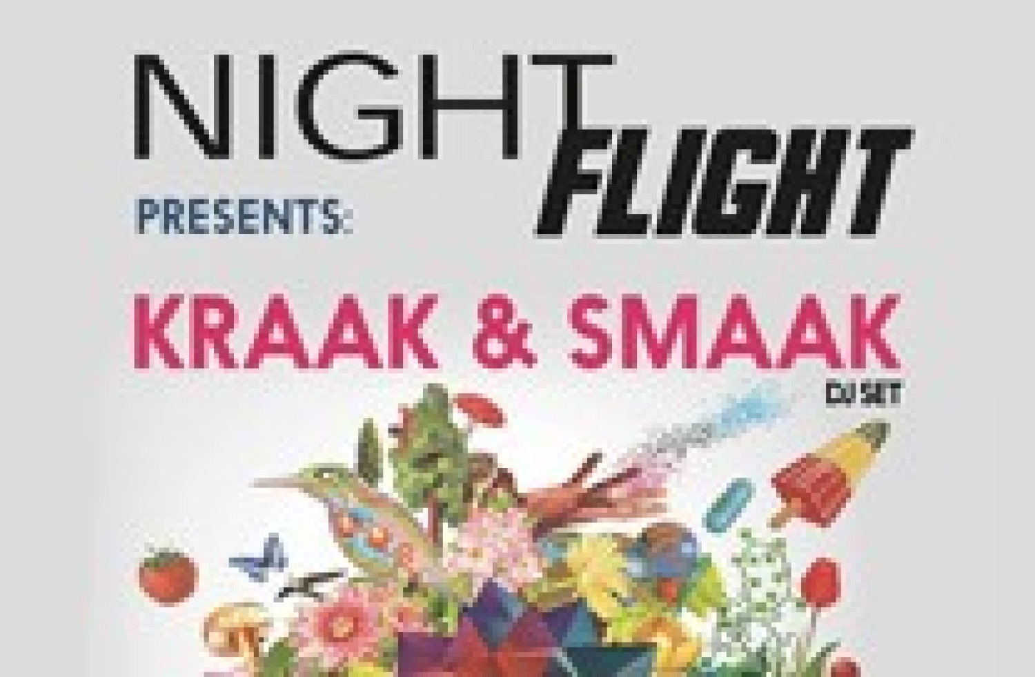 Party nieuws: Night Flight met o.a. Kraak & Smaak in Club Mystique