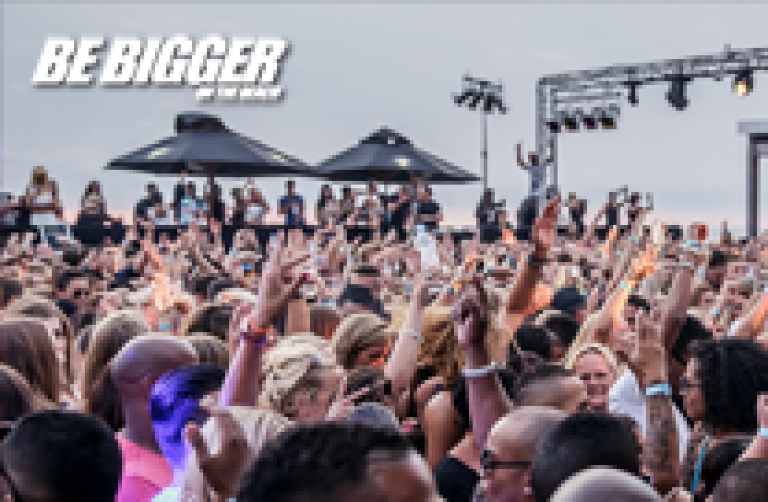 Party nieuws: Be Bigger, zondag 7 mei bij beachclub Bloomingdale!