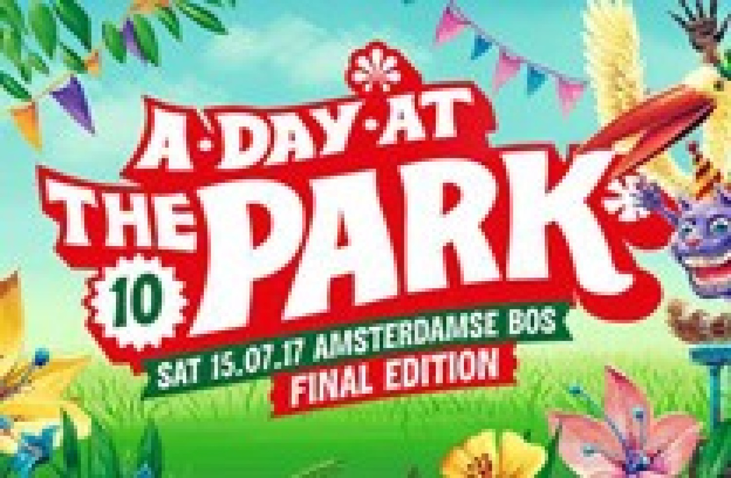 Party nieuws: Volledige line-up laatste editie A Day at the Park bekend!