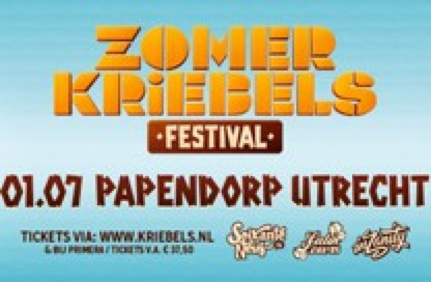 Party nieuws: Zomerkriebels Festival terug op Grasweide Papendorp!