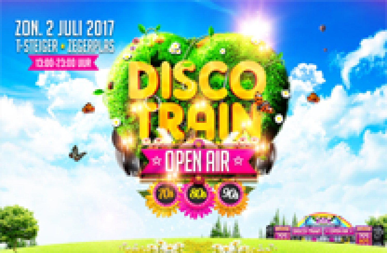 Party nieuws: Hét Disco Festival van 2017; Disco-Train Open Air
