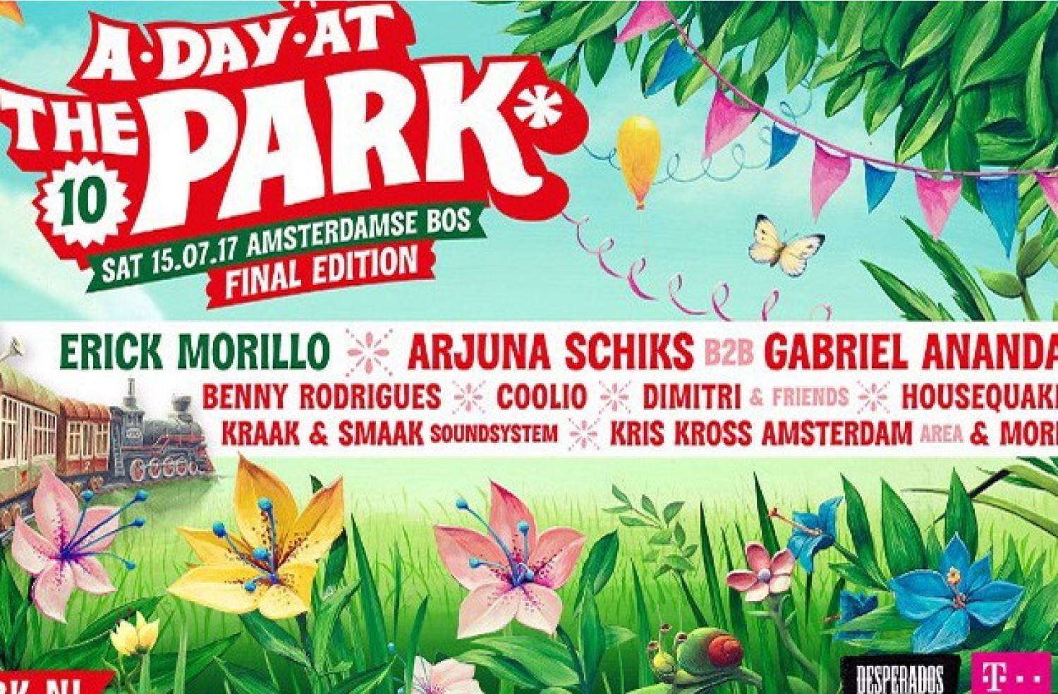 Party nieuws: Nieuwe namen én laatste tickets voor A Day at the Park