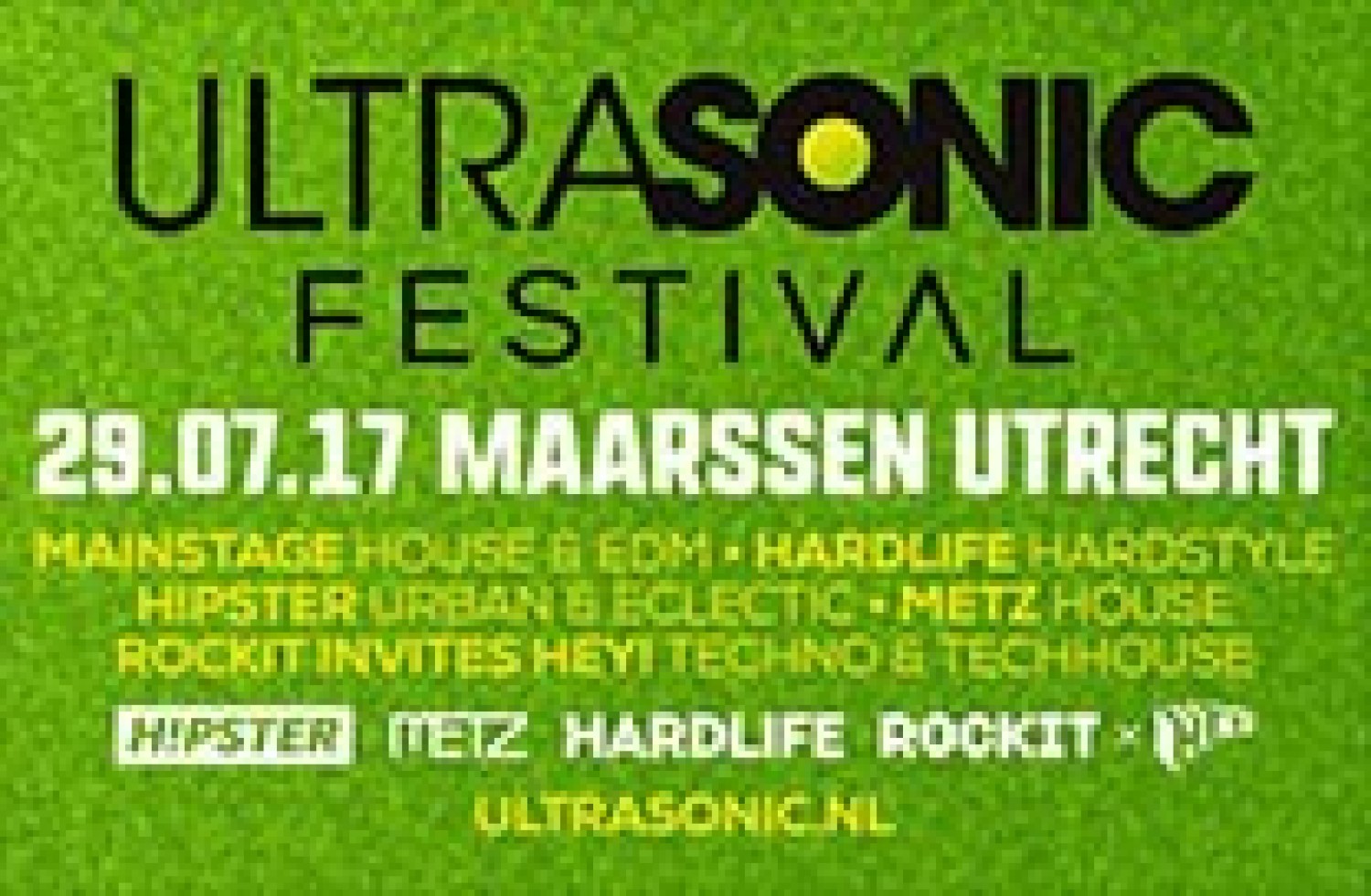 Party nieuws: Bekijk hier de volledige line-up voor Ultrasonic Festival 2017!