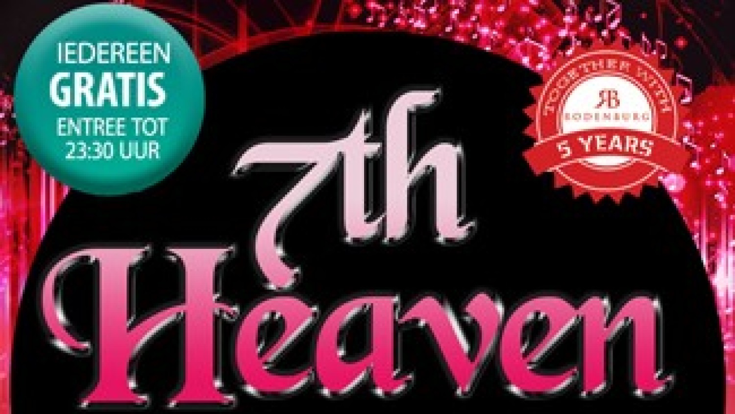 Party nieuws: 7th Heaven viert 5-jarige samenwerking met Rodenburg