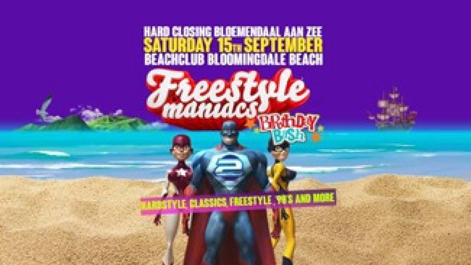 Party nieuws: Kom de zomer knallend afsluiten met Freestyle Maniacs