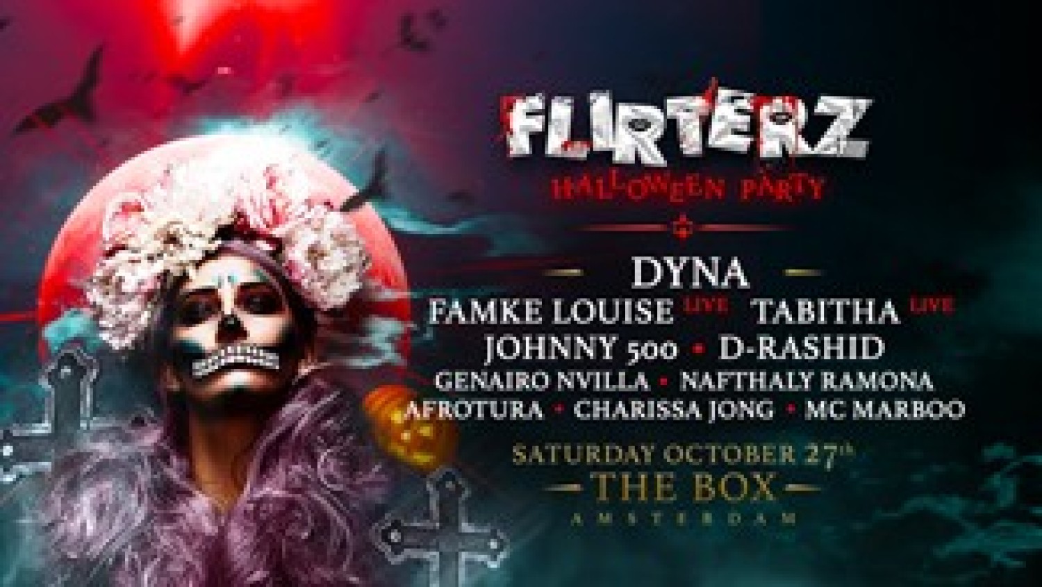 Party nieuws: Fliterz terug in The BOX met Halloween editie