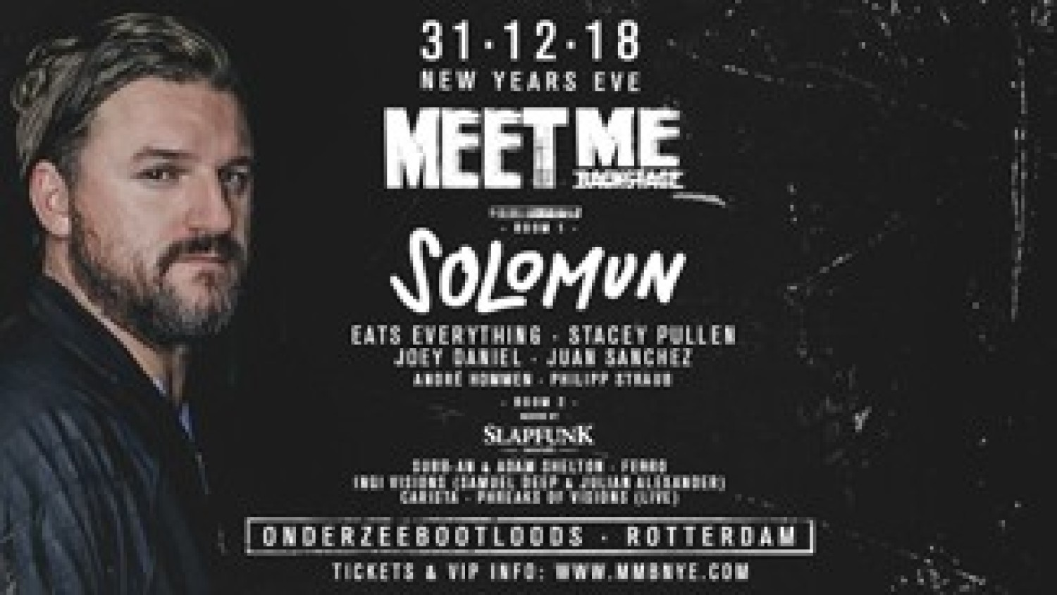 Party nieuws: Meet Me Backstage haalt Solomun naar Onderzeebootloods