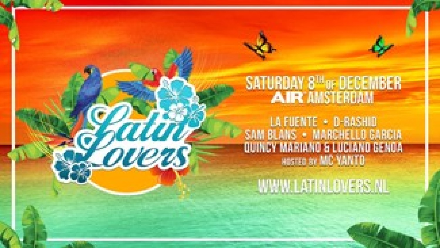 Party nieuws: Latin Lovers is op zaterdag 8 december terug in AIR