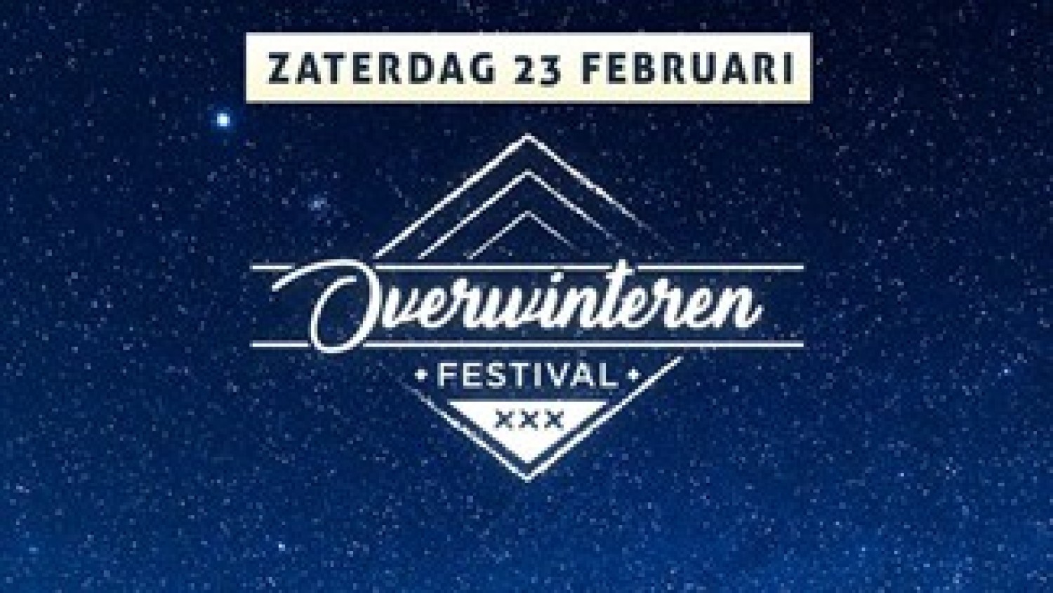 Party nieuws: Volledige line-up Overwinteren Festival bekend!