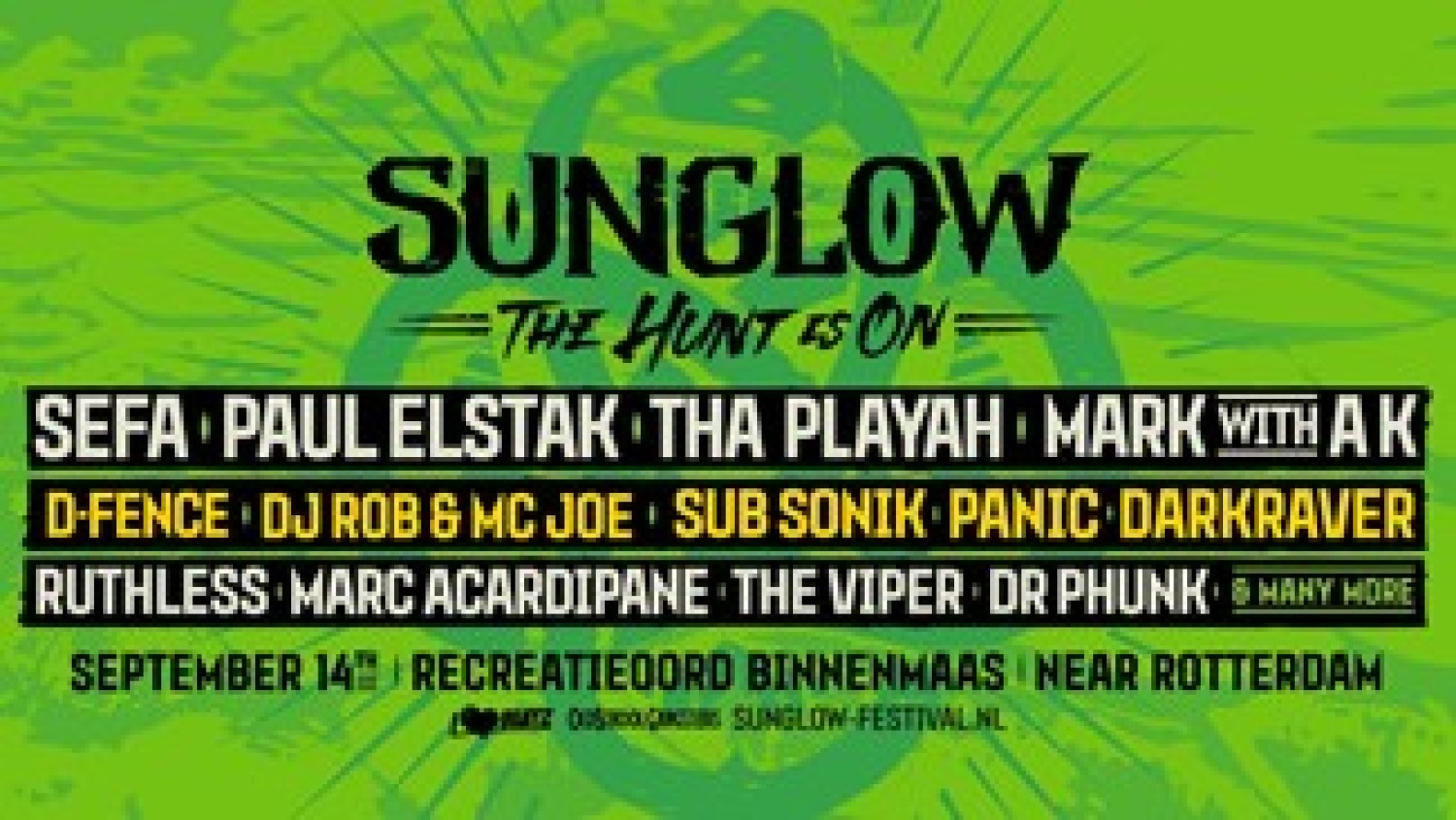 Party nieuws: Sunglow Festival maakt line-up bekend!