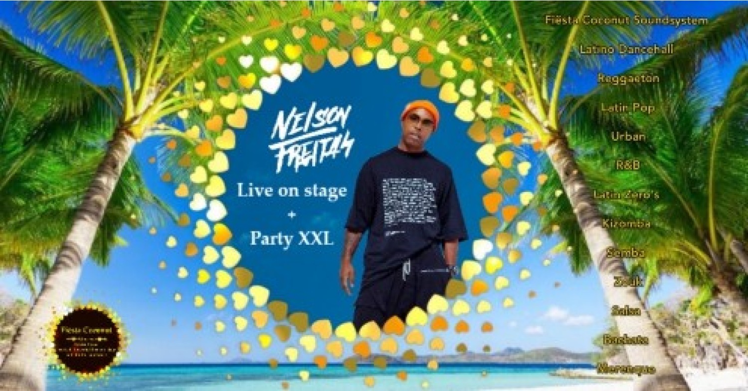 Live on stage: Nelson Freitas + Party XXL