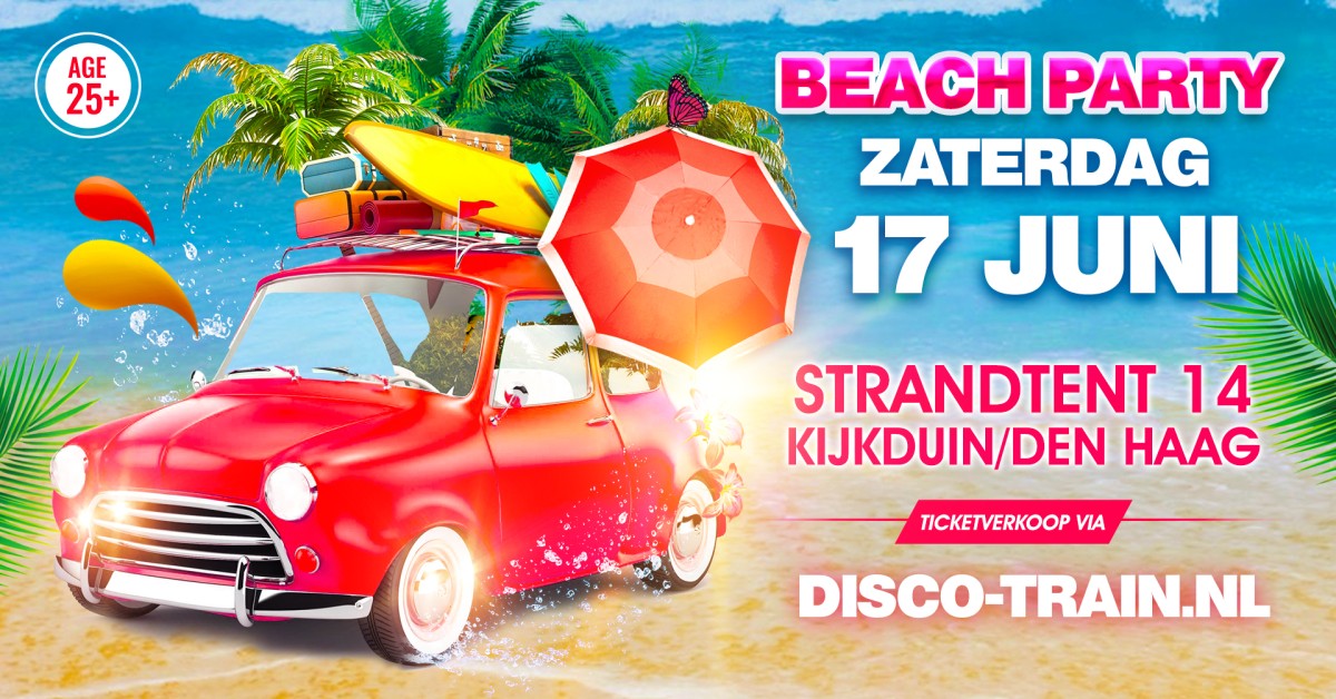 Een nieuwe Beach editie van Disco-Train in juni