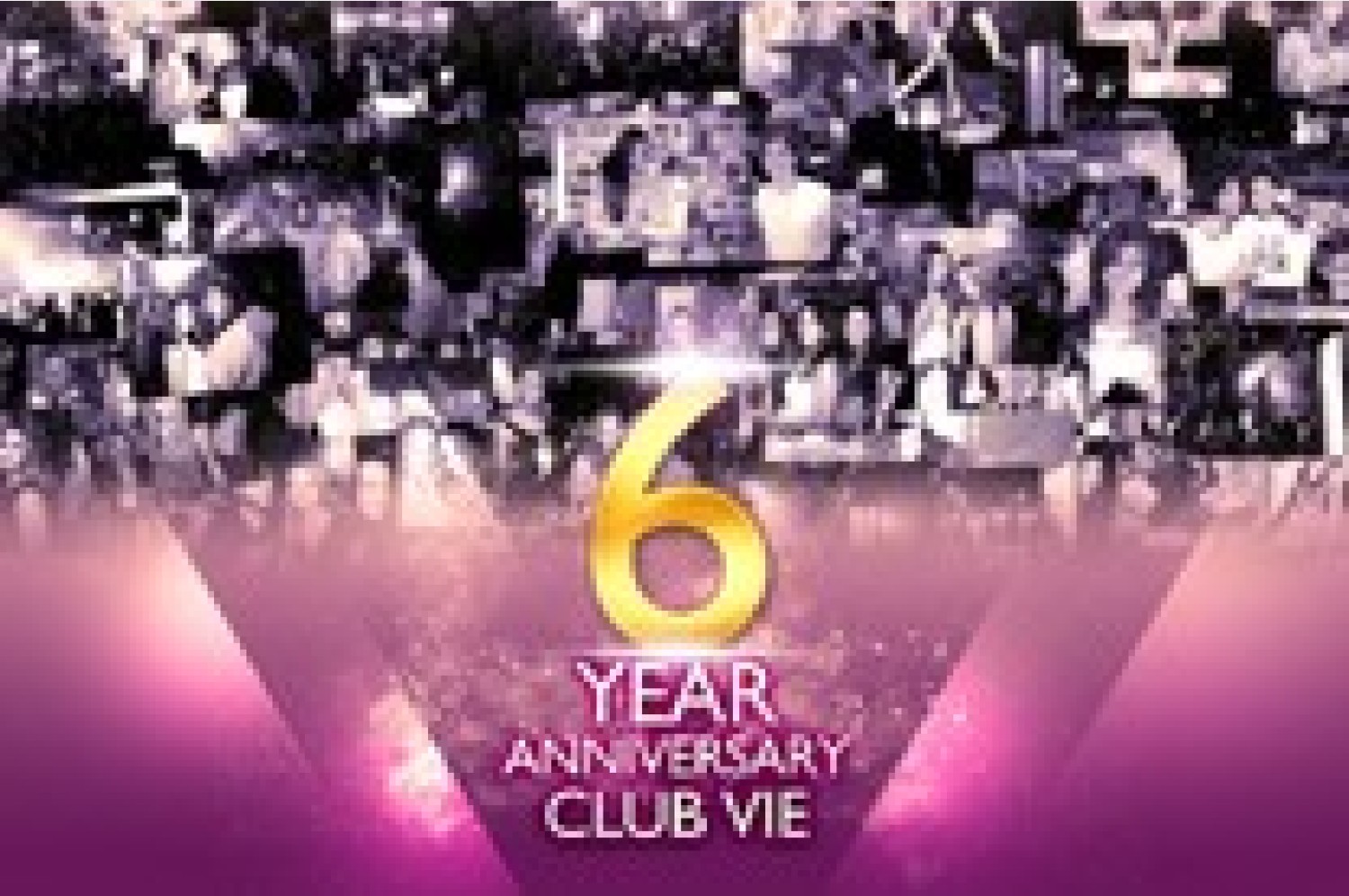 Party nieuws: Deze maand bestaat Club Vie 6 jaar en dat wordt gevierd!