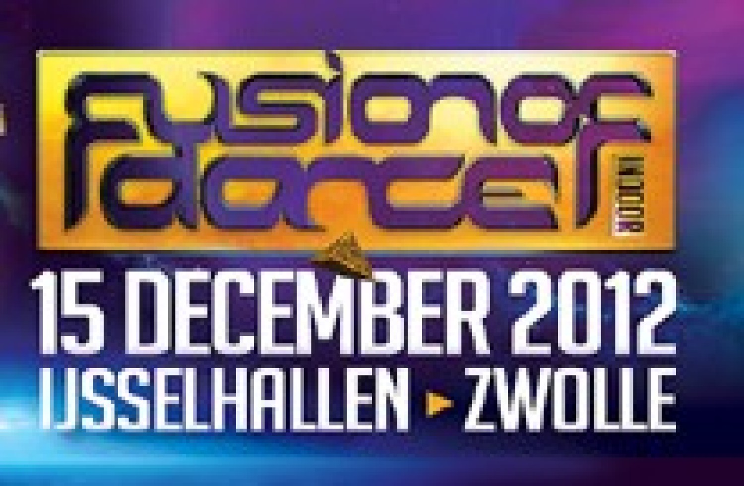 Party nieuws: 15 December 2012: Fusion of Dance Indoor Festival