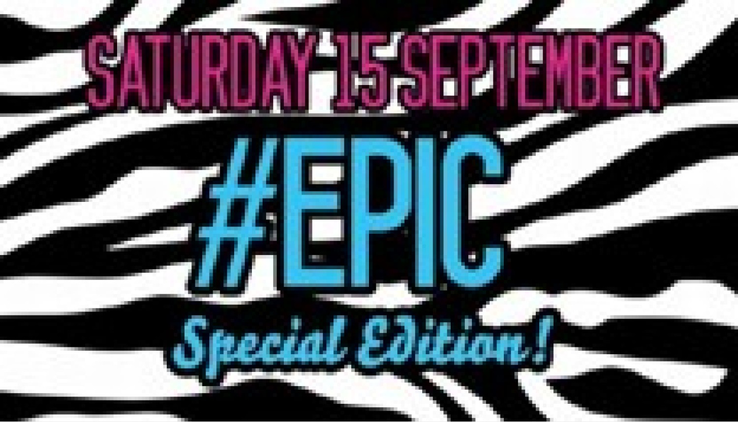 Party nieuws: #Epic deze week op zaterdag in de Panama