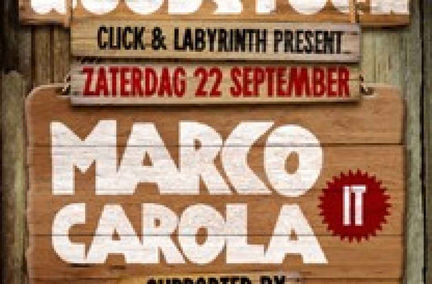 Party nieuws: Click & Labyrinth present Marco Carola at the Beach