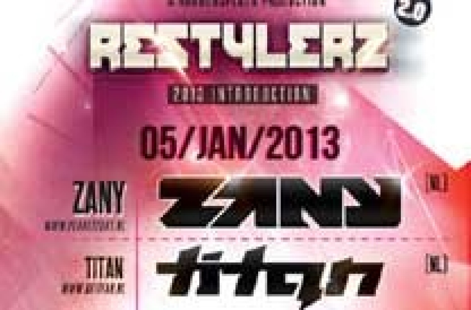 Party nieuws: Nieuwe hardstyle editie van Restylerz 2.0 met DJ Zany!
