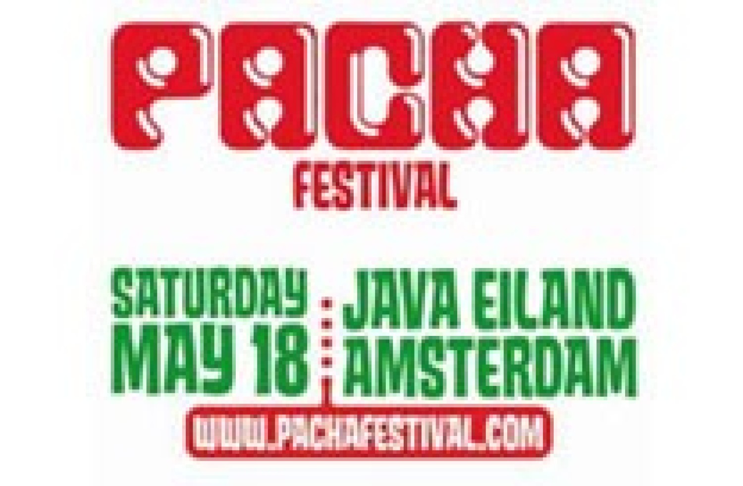 Party nieuws: Pacha Festival: complete line up bekend!