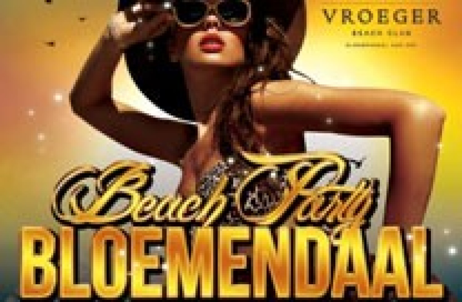 Party nieuws: Beachparty Bloemendaal - 26 mei - Beachclub Vroeger