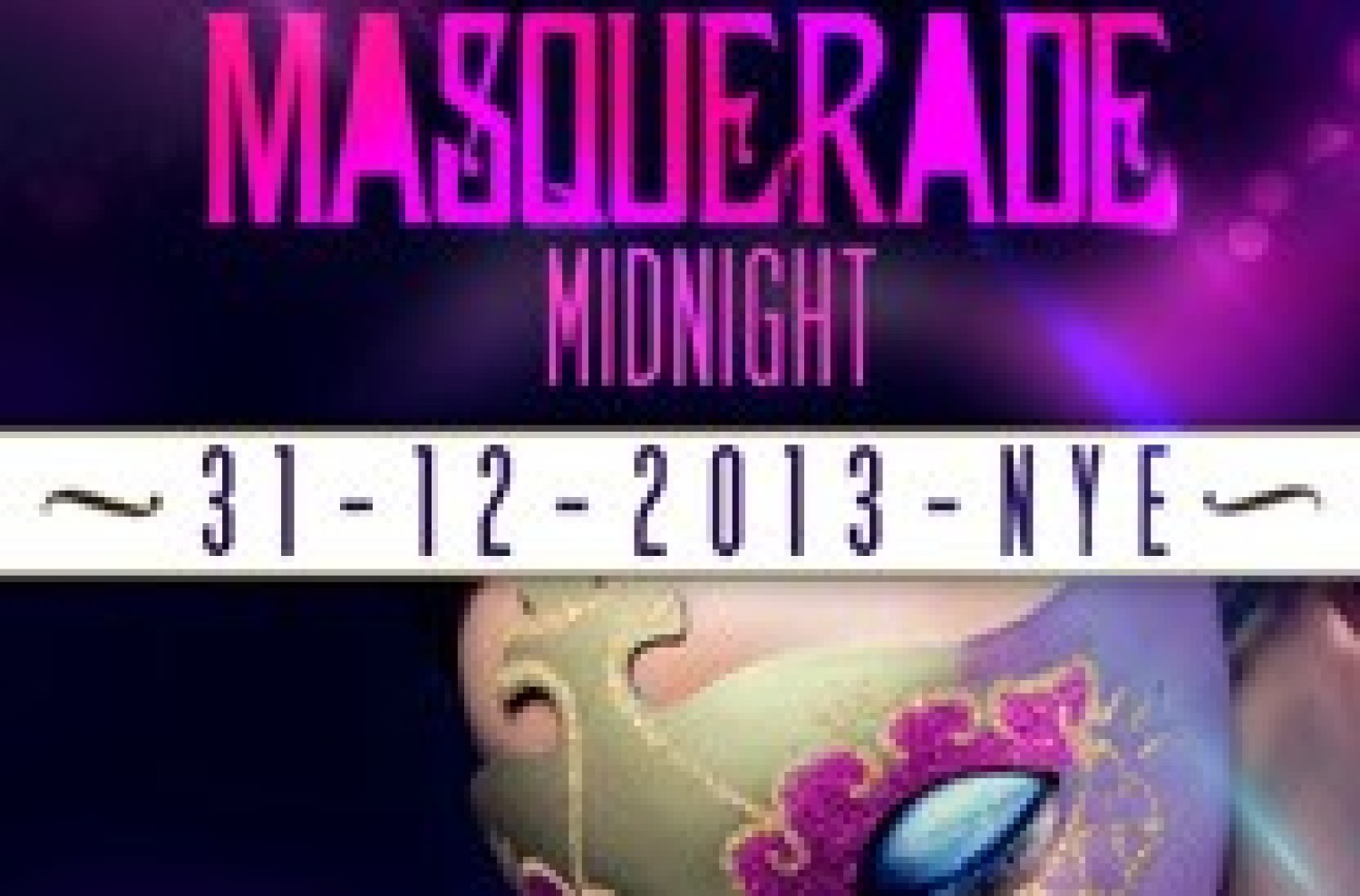 Party nieuws: Masquerade, an All-Inclusive Midnight, 31-12-2013