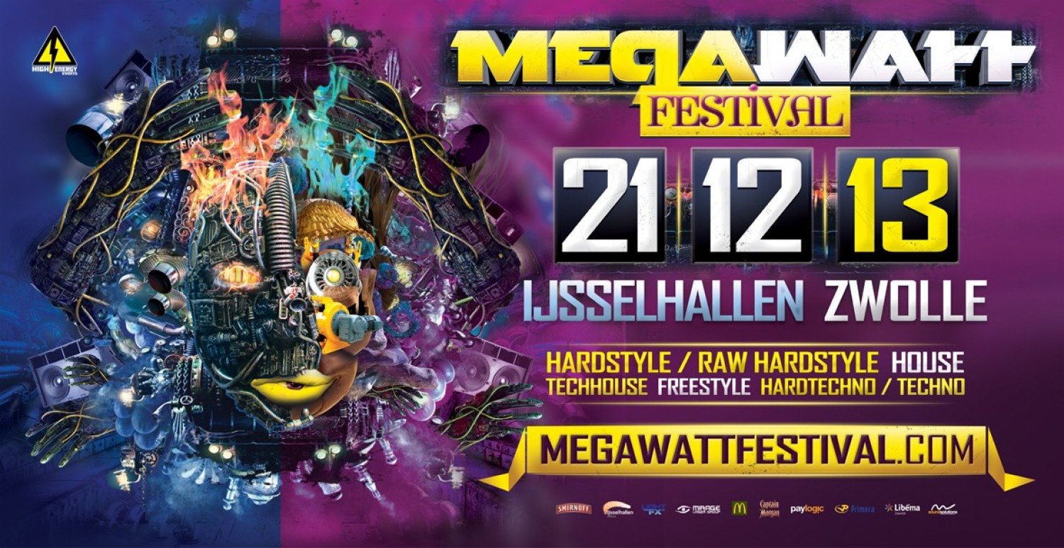 Party nieuws: Meer dan 50 artiesten vertegenwoordigd op MegaWatt Festival!