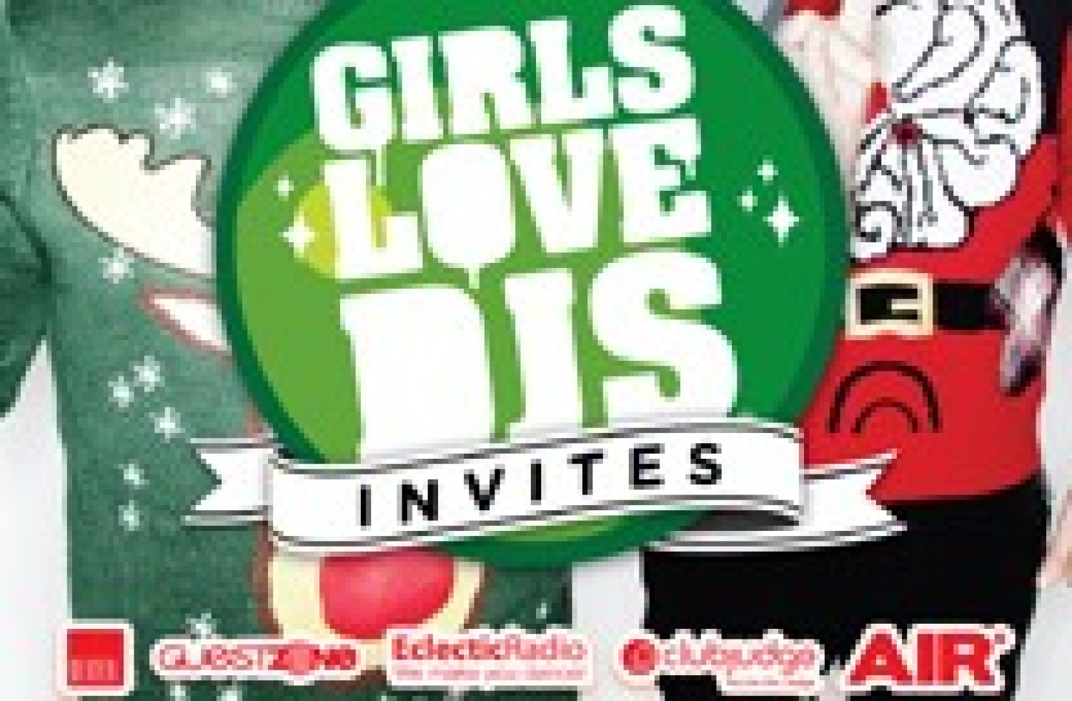 Party nieuws: Heel veel hippe kersttruien in AIR tijdens GirlsLoveDj