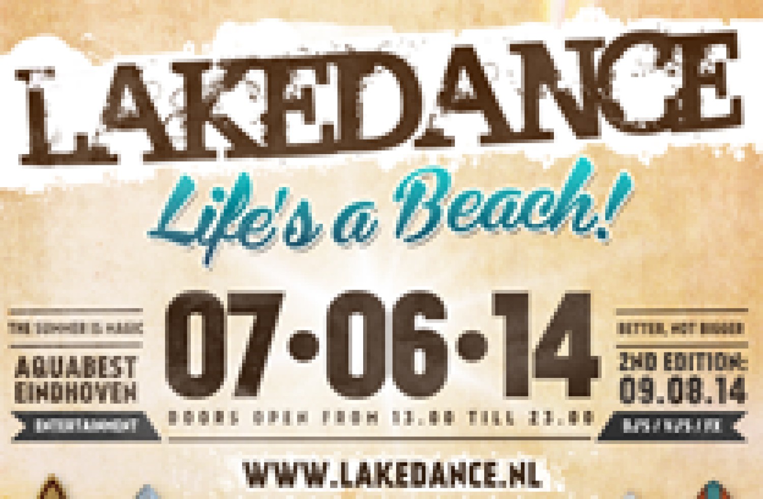 Party nieuws: Lakedance 2014: data & Slam!FM presale week!