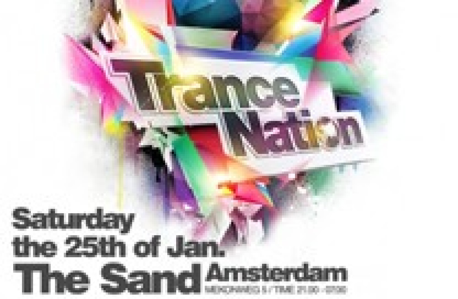 Party report: Trance Nation, The Sand Amsterdam, 25 januari 2014