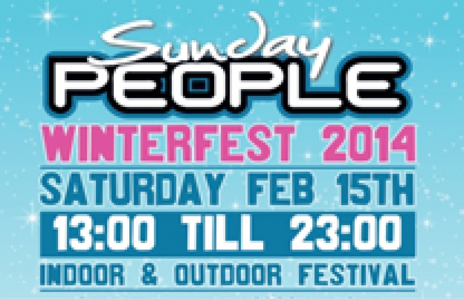 Party report: Sundaypeople Winterfest, Watergoed Valburg, 15 februari 2014