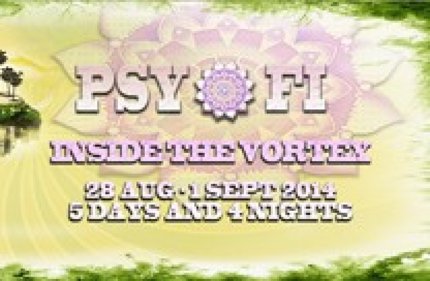 Party nieuws: Vijf-daags psychedelisch festival, 28 augustus