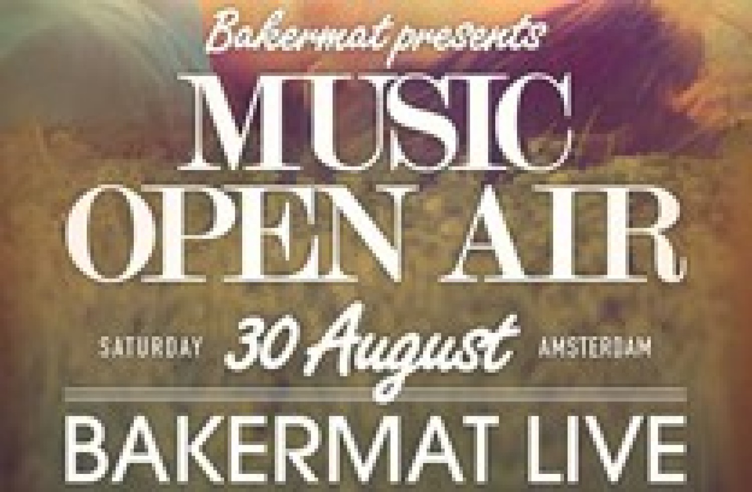 Party report: Bakermat presents, Amsterdam (30-08-2014)