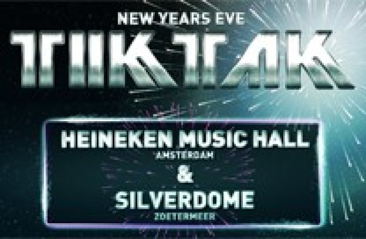 Party nieuws: TIKTAK NYE | 31-12-2014 | Heineken Music Hall | Silverdome