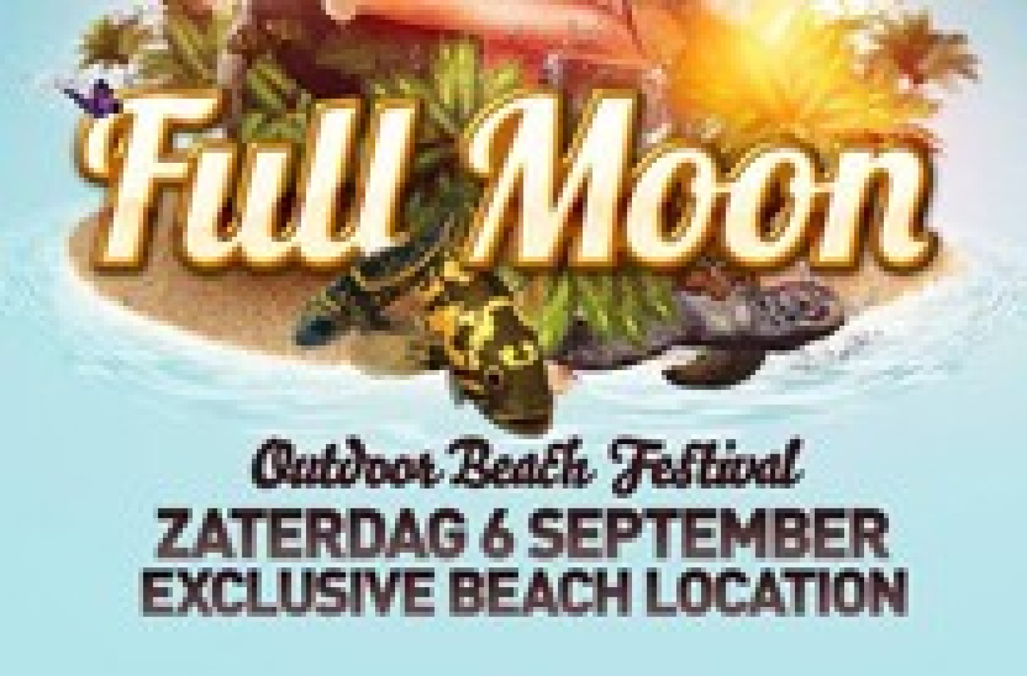 Party report: Full Moon on the Beach, Bloemendaal aan Zee (06-09-2014)