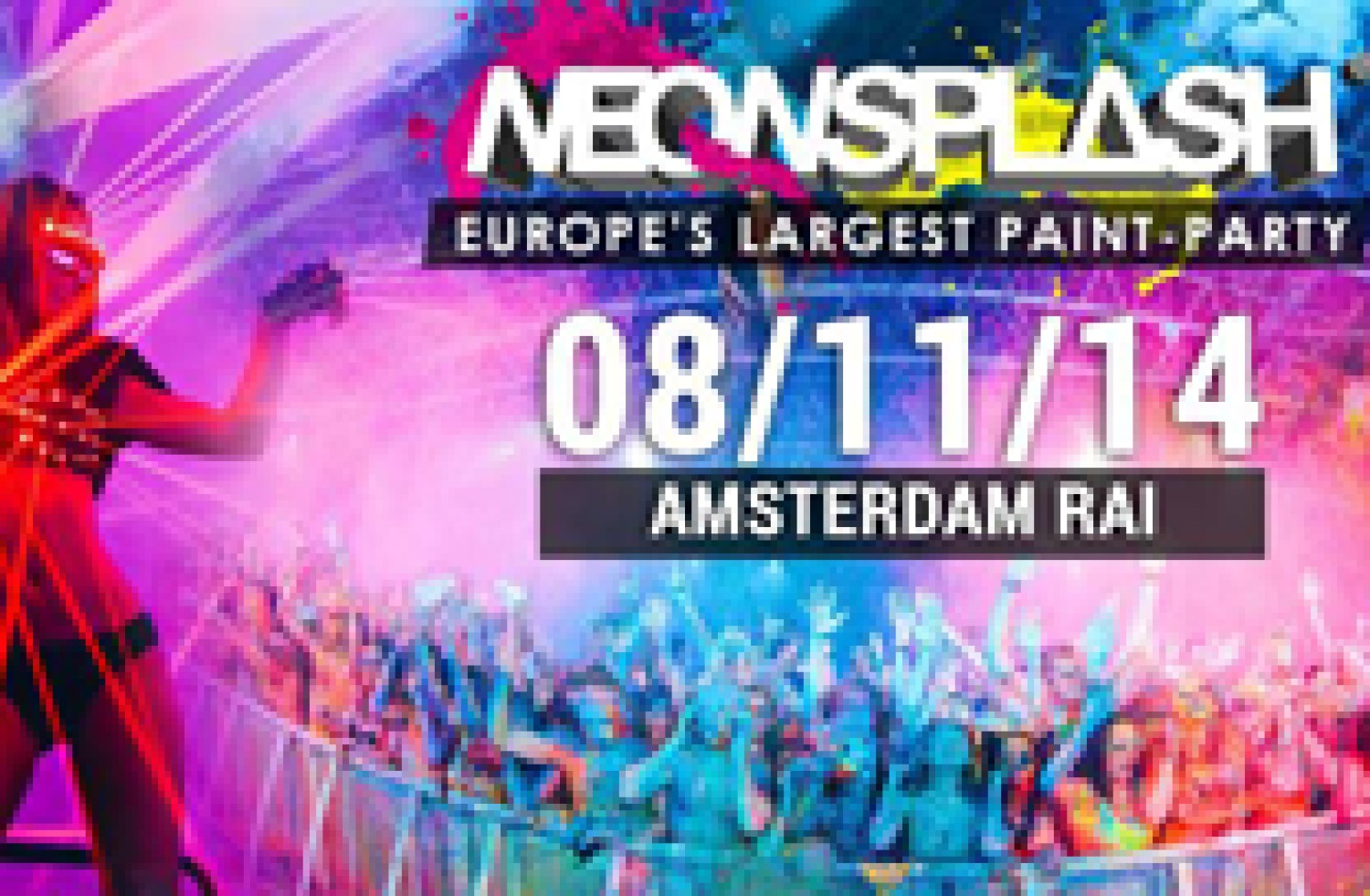 Party report: Neonsplash, Amsterdam (08-11-2014)